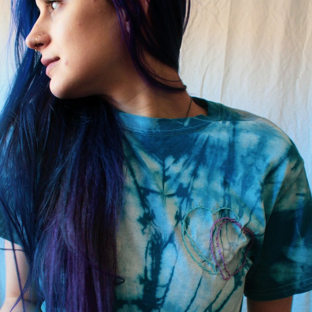 Handmade Tie Dye Short Sleeve